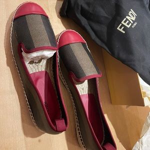 Fendi Roma Espadrilles (Never Worn)